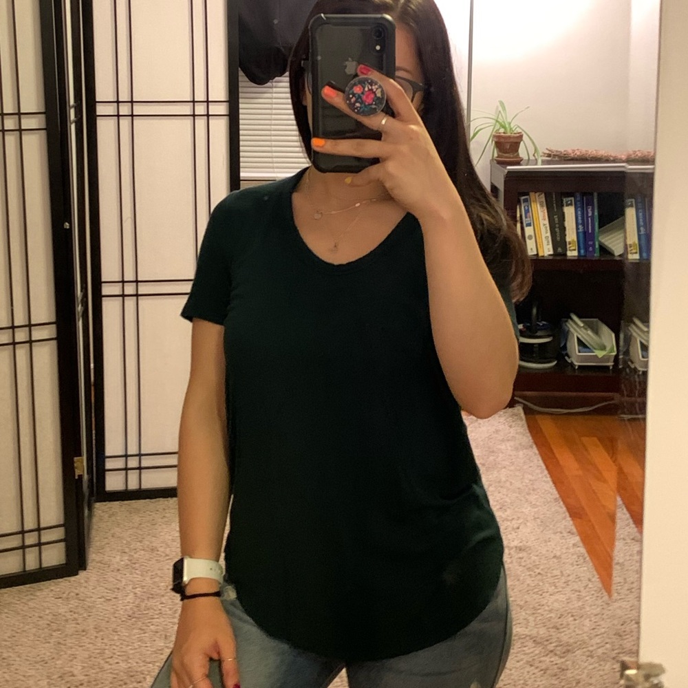 Target Brand Forest Green Top
